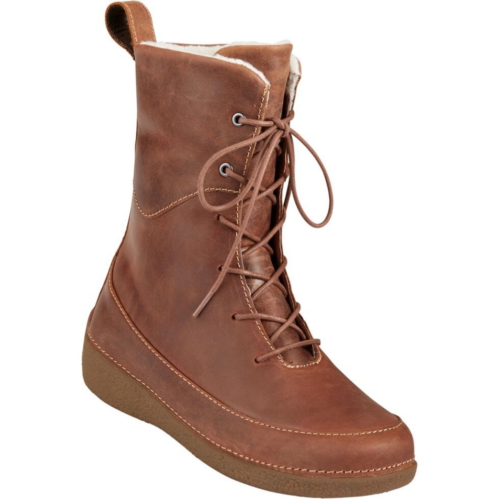 Duluth Trading Company Women's Andina Leather Insulated Boots Size 7